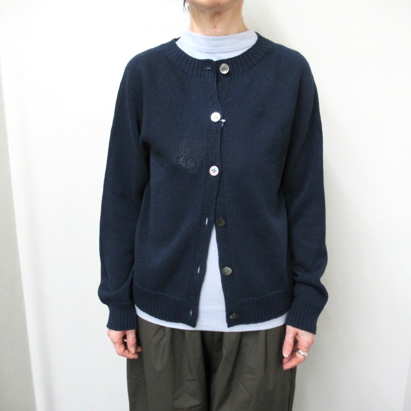 J.Sloane ホールガーメントカーディガン /NV6 【日本製】